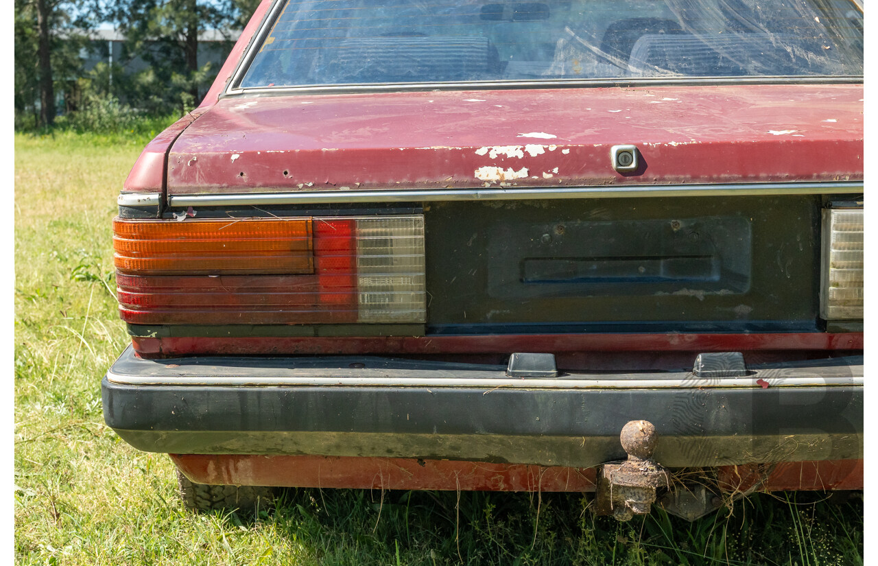 8/1982 Ford Meteor GL GA 4d Sedan Red 1.5L
