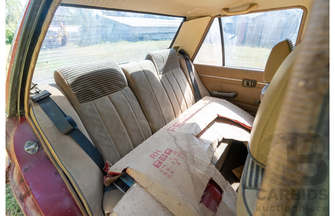 8/1982 Ford Meteor GL GA 4d Sedan Red 1.5L