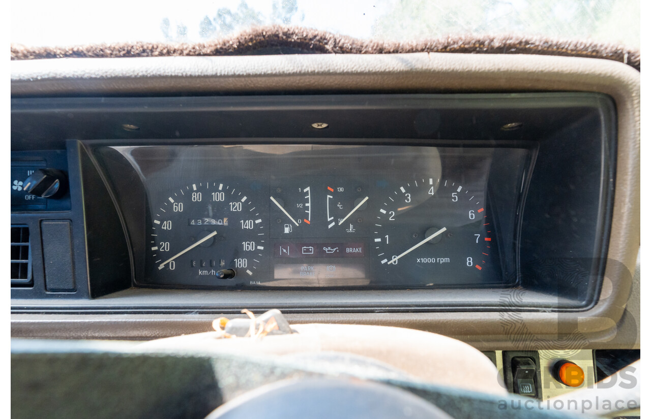 8/1982 Ford Meteor GL GA 4d Sedan Red 1.5L