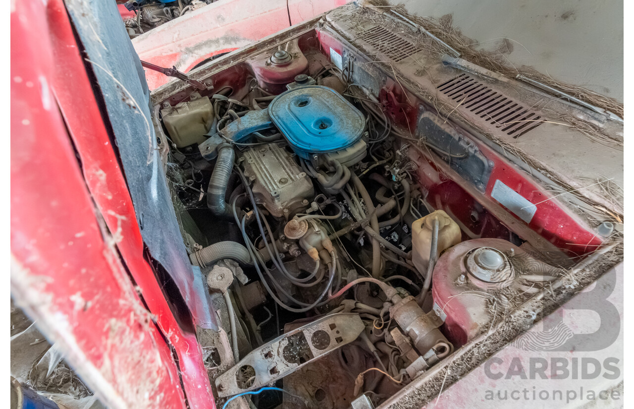 8/1982 Ford Meteor GL GA 4d Sedan Red 1.5L