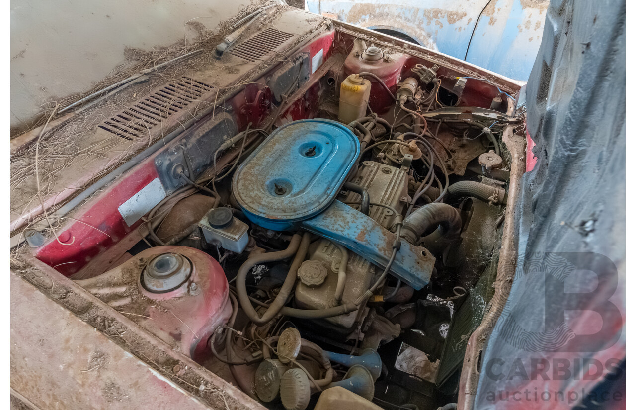8/1982 Ford Meteor GL GA 4d Sedan Red 1.5L