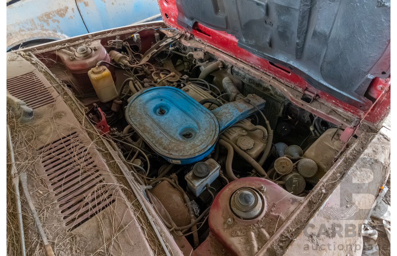 8/1982 Ford Meteor GL GA 4d Sedan Red 1.5L
