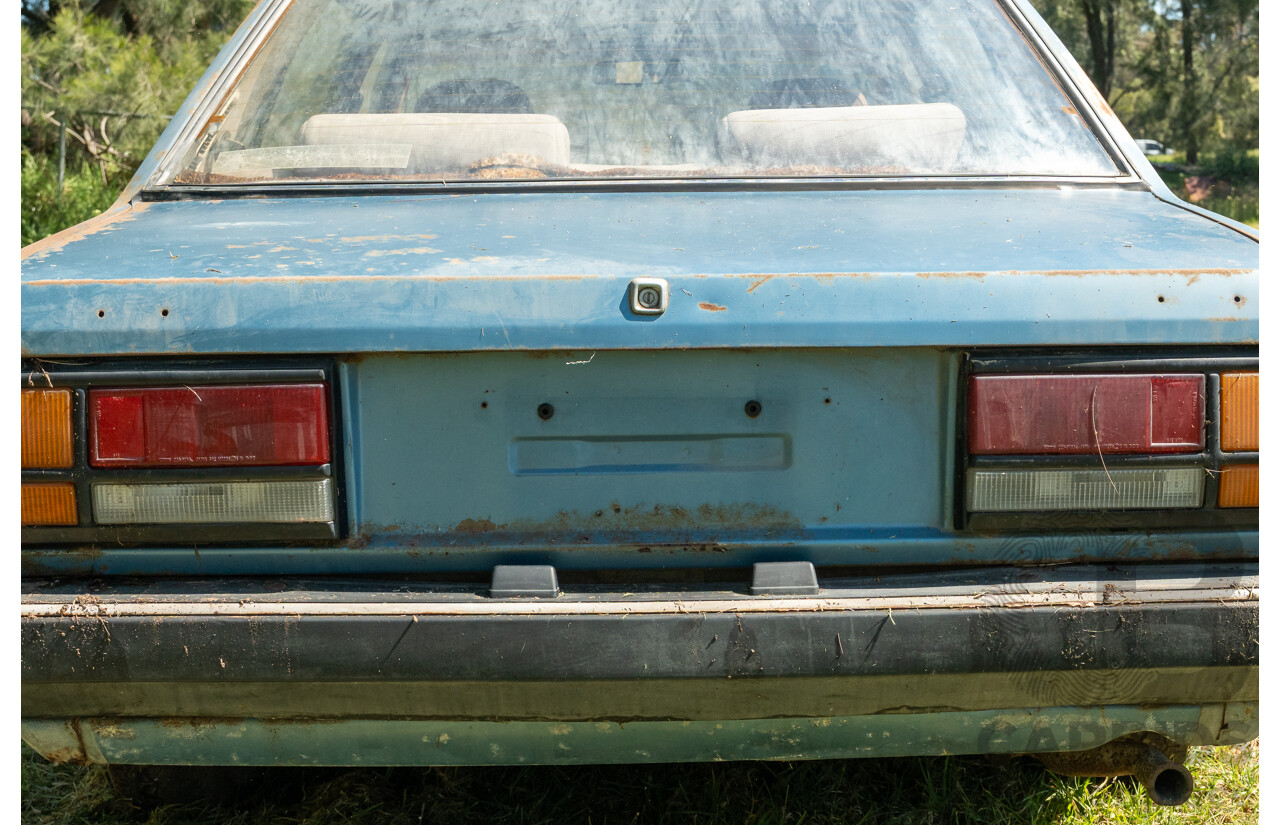 6/1983 Ford Meteor GL GB 4d Sedan Blue 1.5L