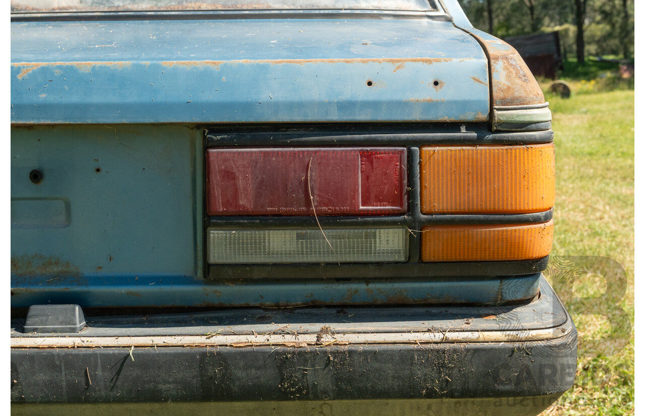 6/1983 Ford Meteor GL GB 4d Sedan Blue 1.5L