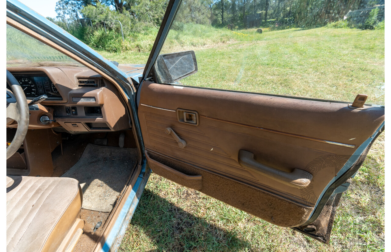 6/1983 Ford Meteor GL GB 4d Sedan Blue 1.5L