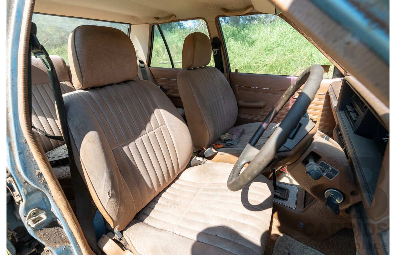 6/1983 Ford Meteor GL GB 4d Sedan Blue 1.5L