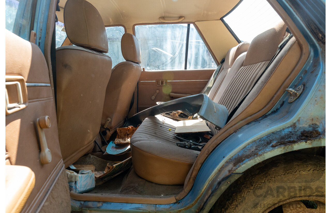 6/1983 Ford Meteor GL GB 4d Sedan Blue 1.5L