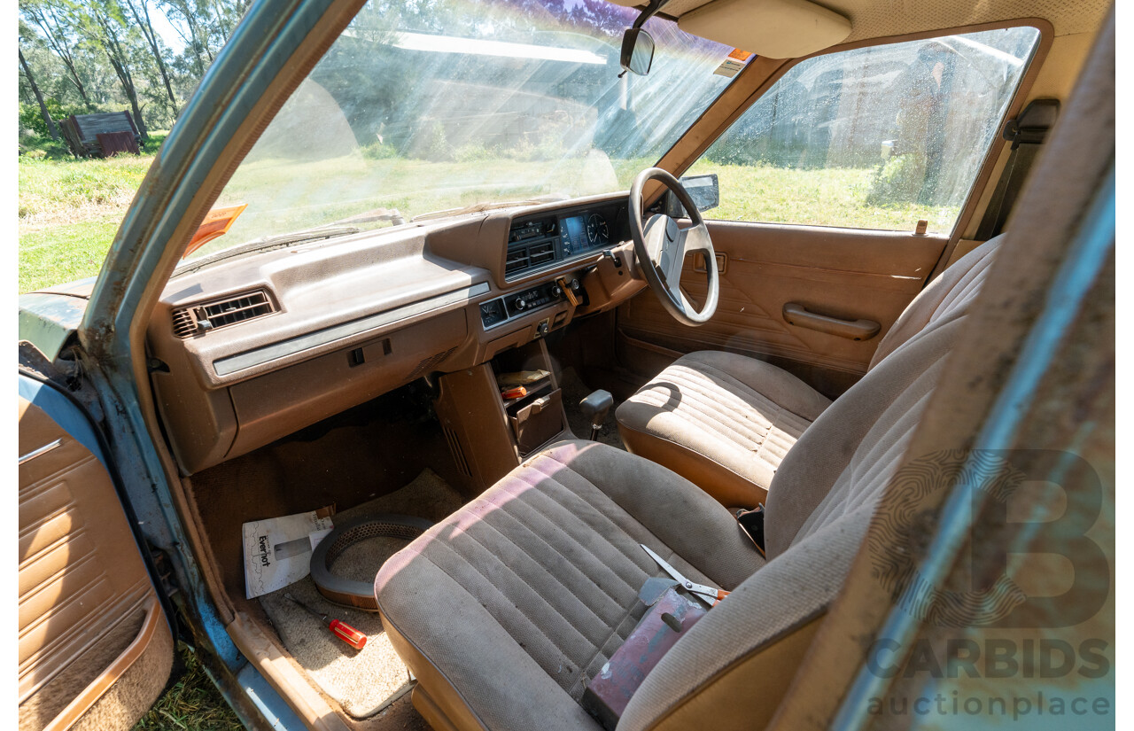 6/1983 Ford Meteor GL GB 4d Sedan Blue 1.5L