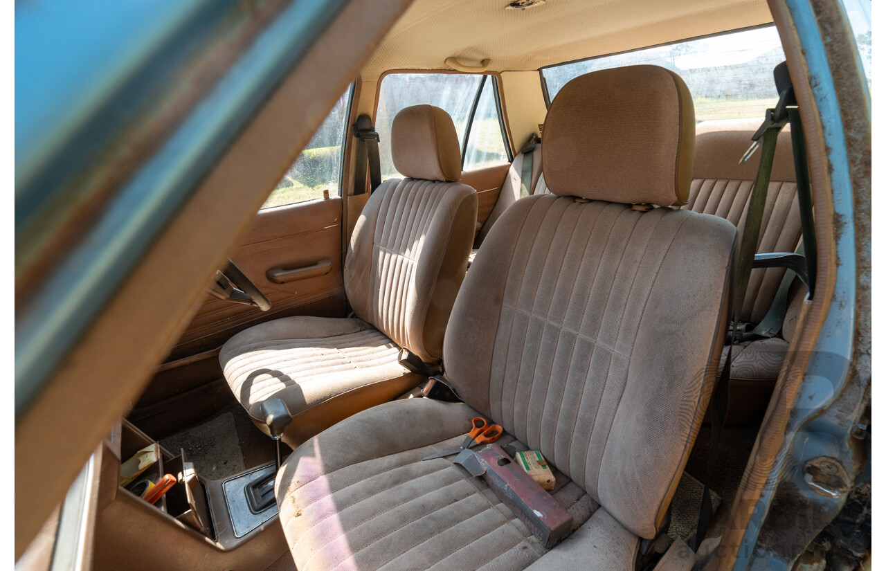6/1983 Ford Meteor GL GB 4d Sedan Blue 1.5L