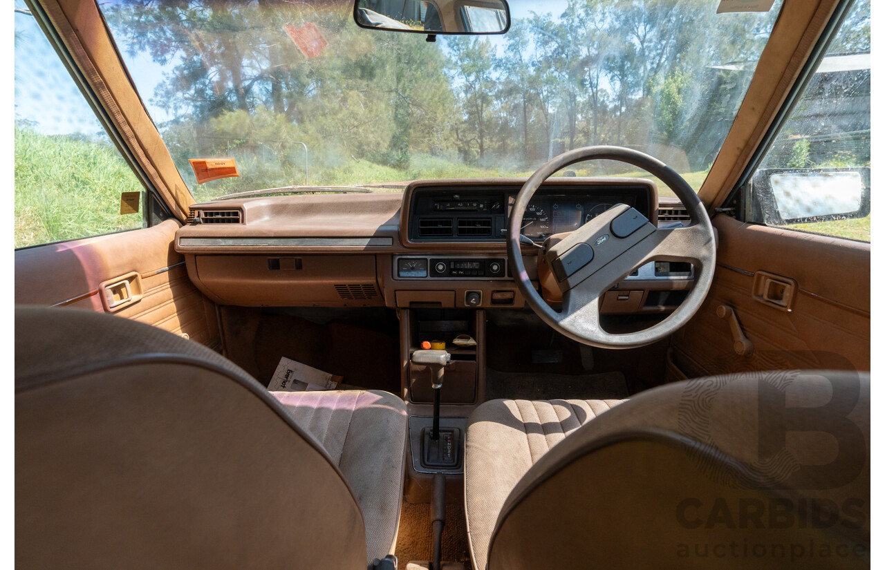 6/1983 Ford Meteor GL GB 4d Sedan Blue 1.5L
