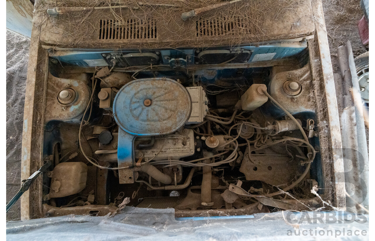 6/1983 Ford Meteor GL GB 4d Sedan Blue 1.5L
