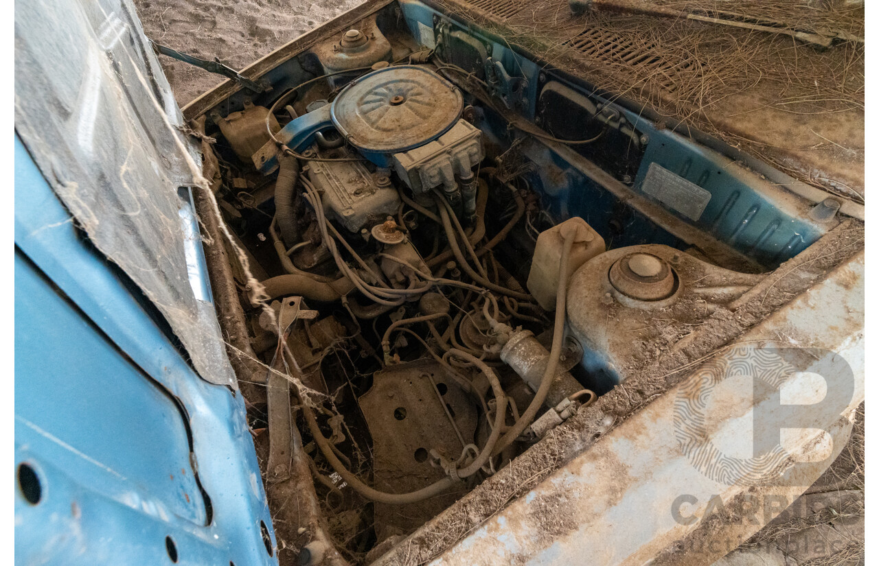 6/1983 Ford Meteor GL GB 4d Sedan Blue 1.5L