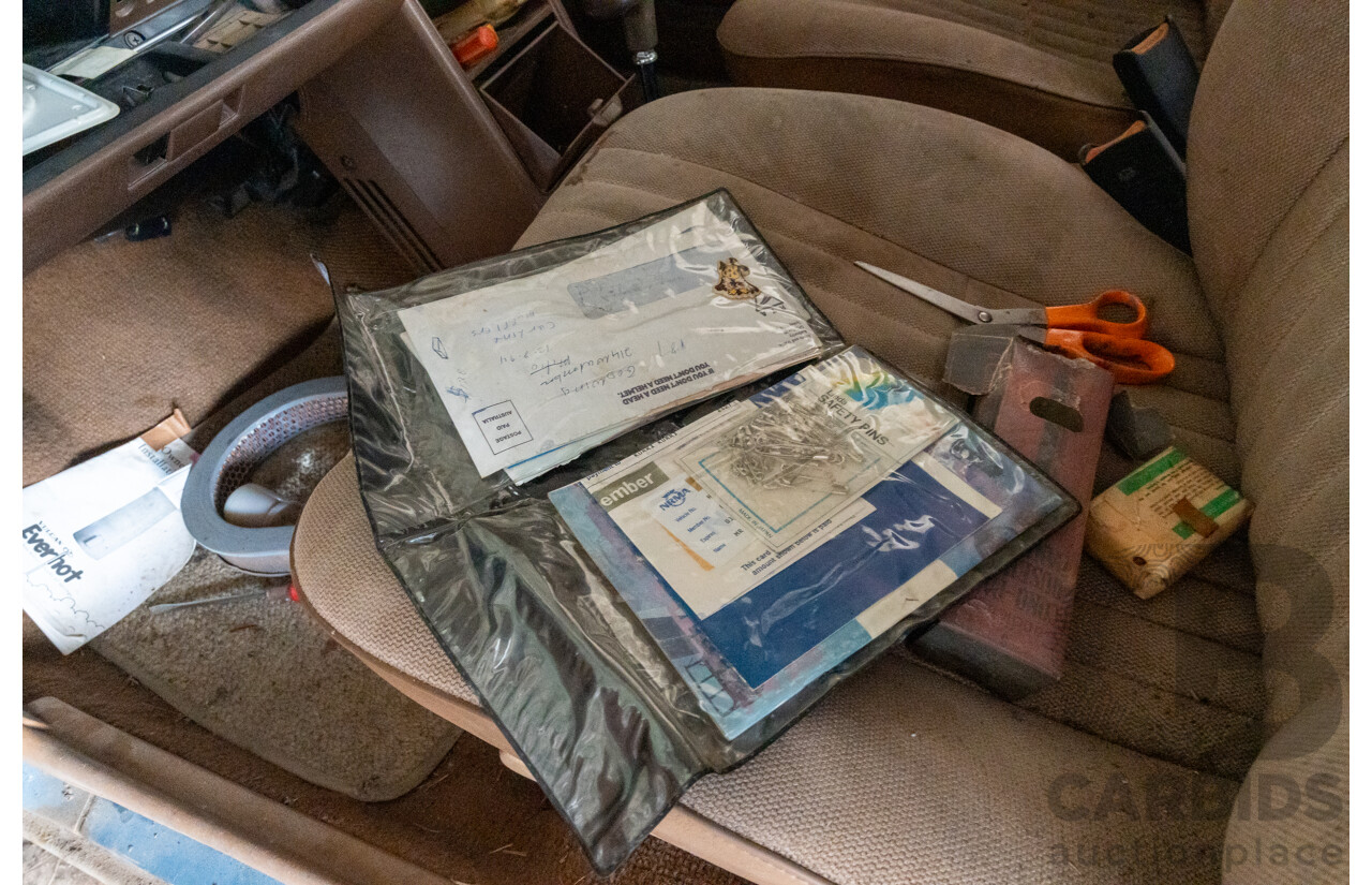 6/1983 Ford Meteor GL GB 4d Sedan Blue 1.5L