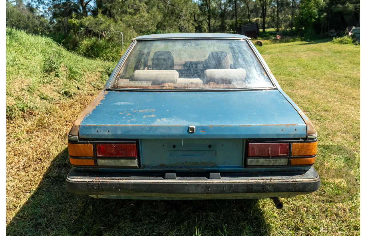 6/1983 Ford Meteor GL GB 4d Sedan Blue 1.5L