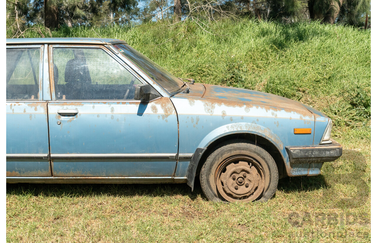 6/1983 Ford Meteor GL GB 4d Sedan Blue 1.5L