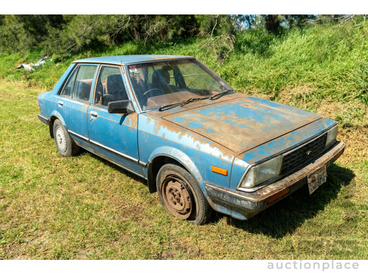 6/1983 Ford Meteor GL GB 4d Sedan Blue 1.5L