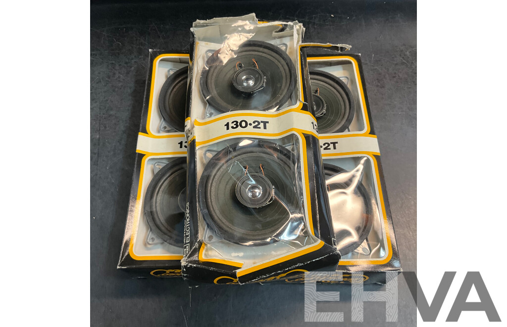 Jewels of Electronics Car Stereo Series 130-2T Speakers - Lot of 3