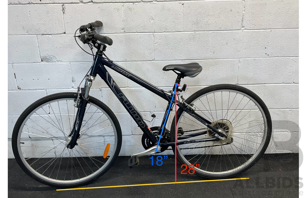 FLUID Comfort Bike - Frame Size S