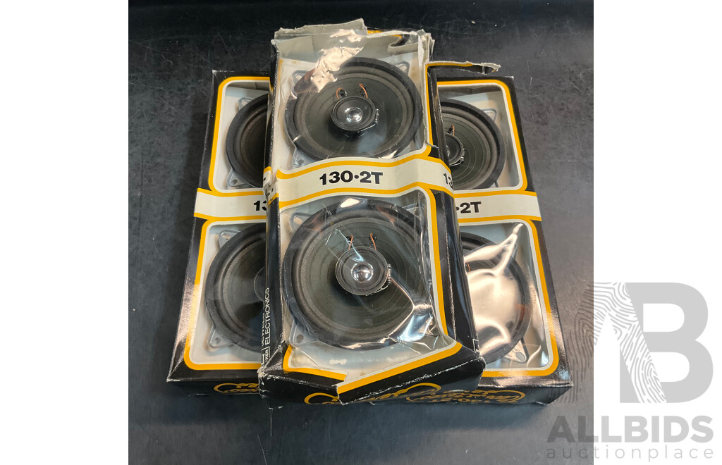 Jewels of Electronics Car Stereo Series 130-2T Speakers - Lot of 3