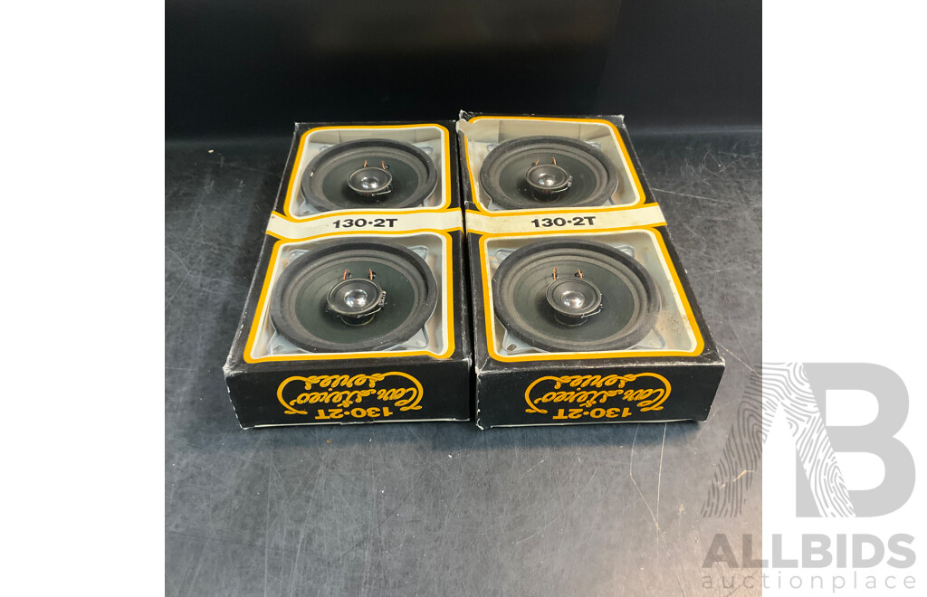 Jewels of Electronics Car Stereo Series 130-2T Speakers - Lot of 2