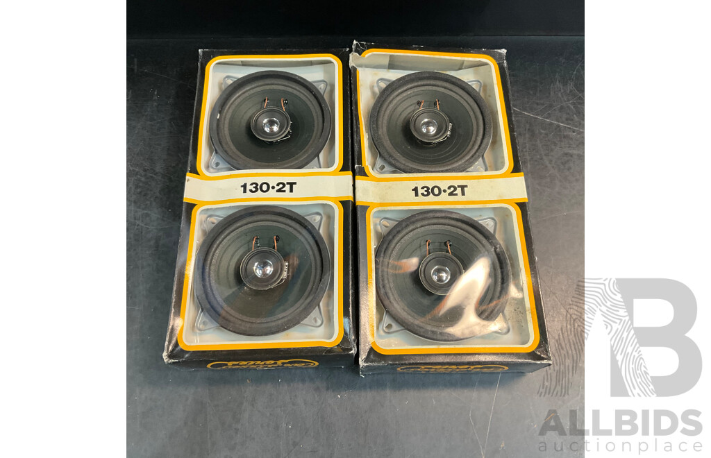 Jewels of Electronics Car Stereo Series 130-2T Speakers - Lot of 2