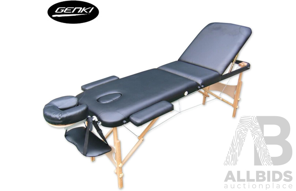 GENKI Portable Massage Table in Carry Bag