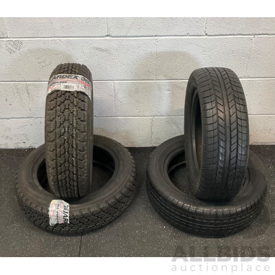 PIRELLI P700 155/60 R 13 70H Tyres & Guardex 365II 145/65 R 13 69Q Tyres - Lot of 4