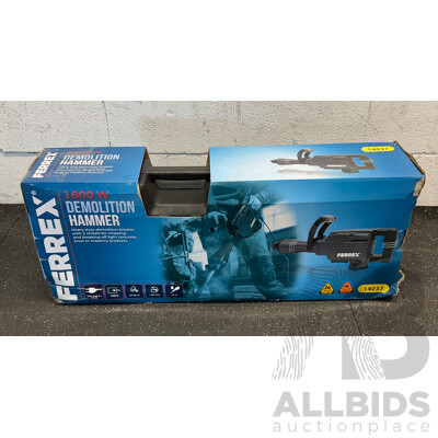 FERREX 1600W Demolition Hammer