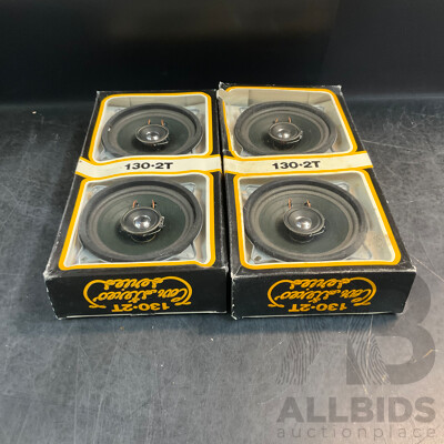 Jewels of Electronics Car Stereo Series 130-2T Speakers - Lot of 2