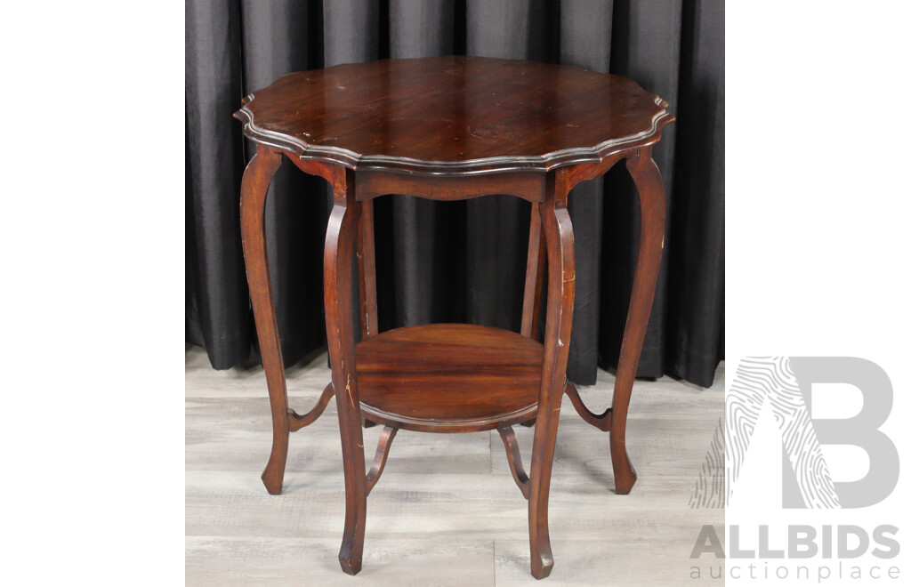 Edwardian Mahogany Centre Table