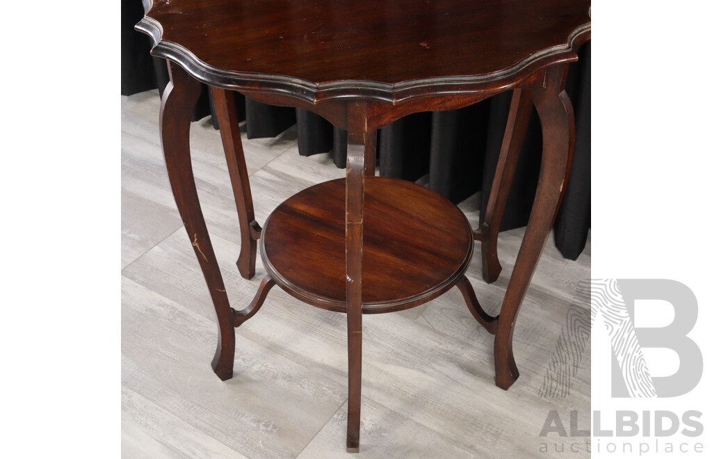 Edwardian Mahogany Centre Table