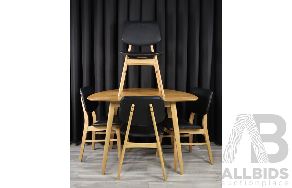 Modern Five Piece Dining Suite by Jar Furniture