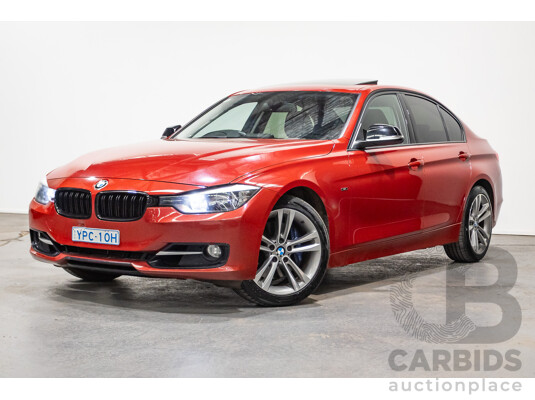 7/2013 BMW 320i Sport LINE F30 4d Sedan Melbourne Red Metallic Turbo 2.0L
