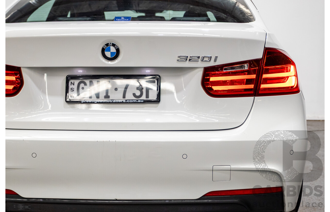 4/2013 BMW 320i M-Sport Pack F30 MY13.5 4d Sedan Alpine White Turbo 2.0L