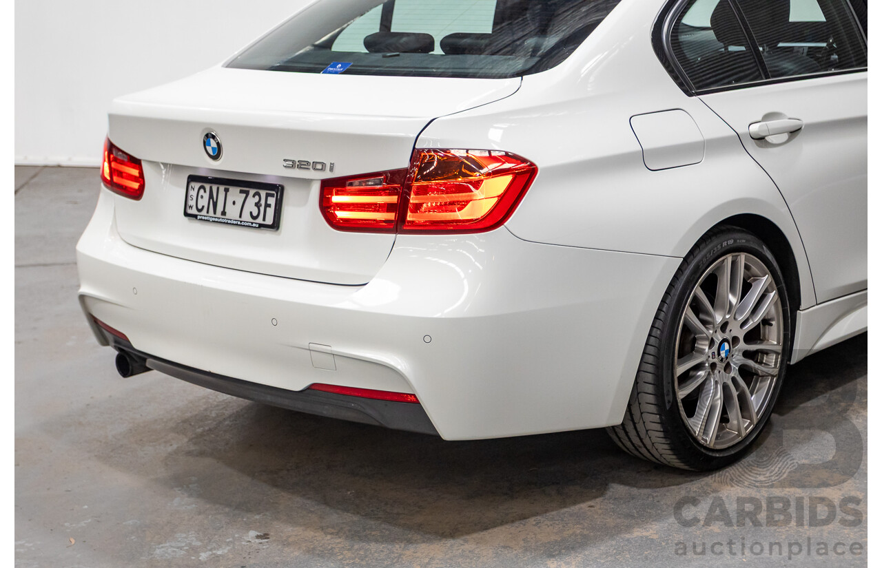 4/2013 BMW 320i M-Sport Pack F30 MY13.5 4d Sedan Alpine White Turbo 2.0L