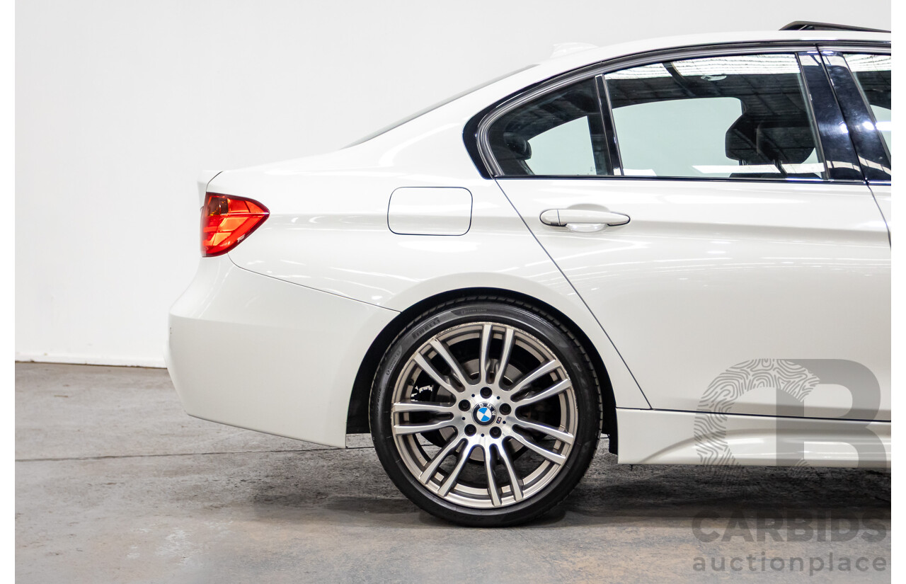 4/2013 BMW 320i M-Sport Pack F30 MY13.5 4d Sedan Alpine White Turbo 2.0L