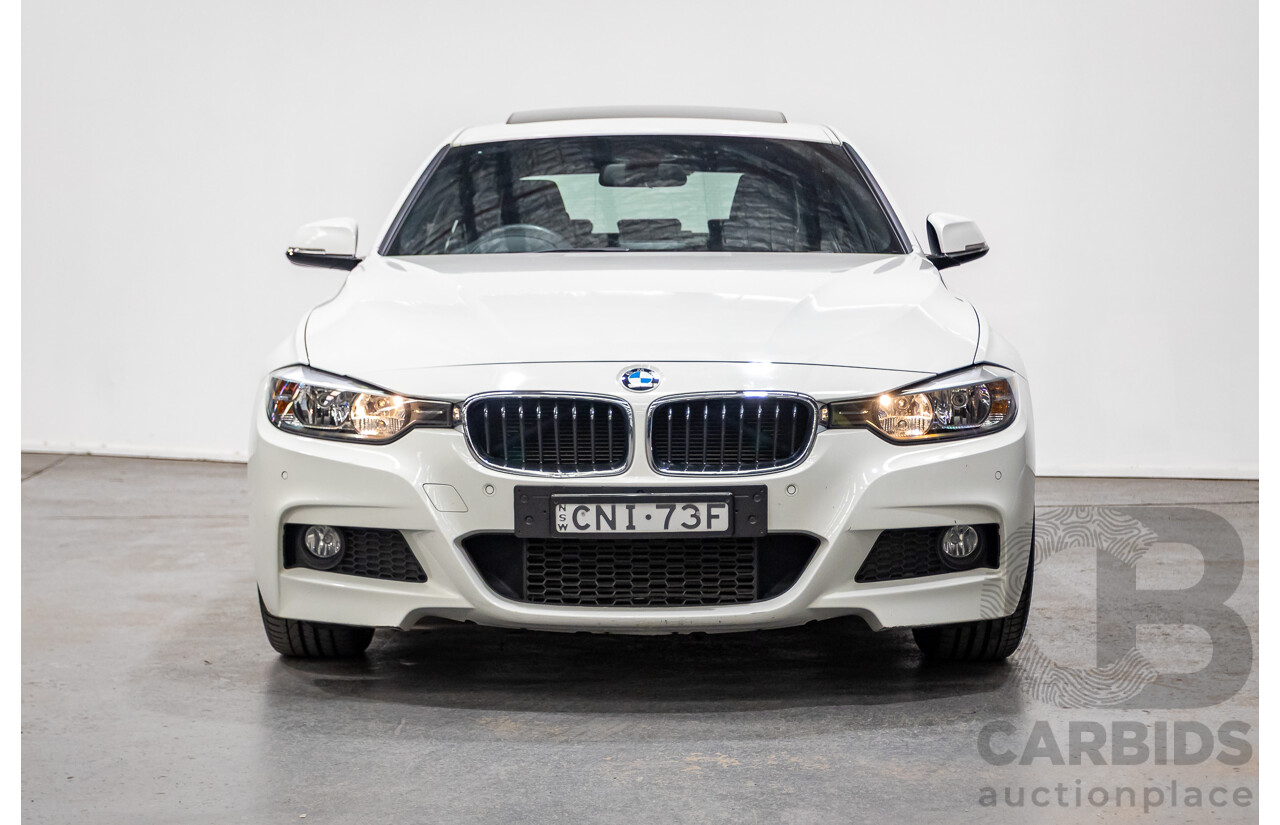 4/2013 BMW 320i M-Sport Pack F30 MY13.5 4d Sedan Alpine White Turbo 2.0L