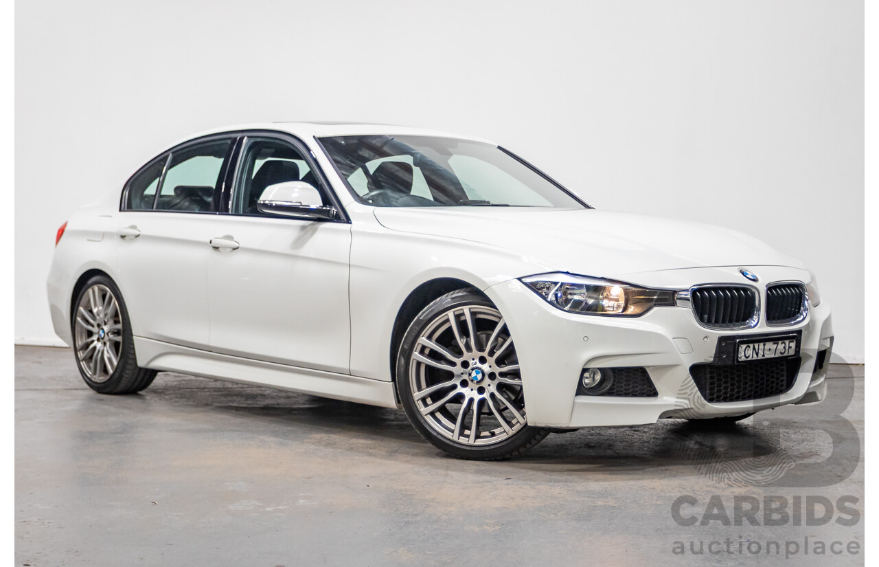 4/2013 BMW 320i M-Sport Pack F30 MY13.5 4d Sedan Alpine White Turbo 2.0L