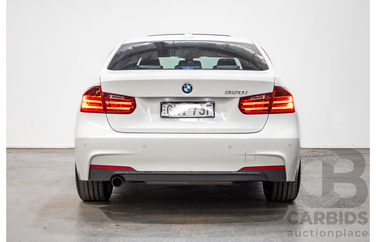 4/2013 BMW 320i M-Sport Pack F30 MY13.5 4d Sedan Alpine White Turbo 2.0L