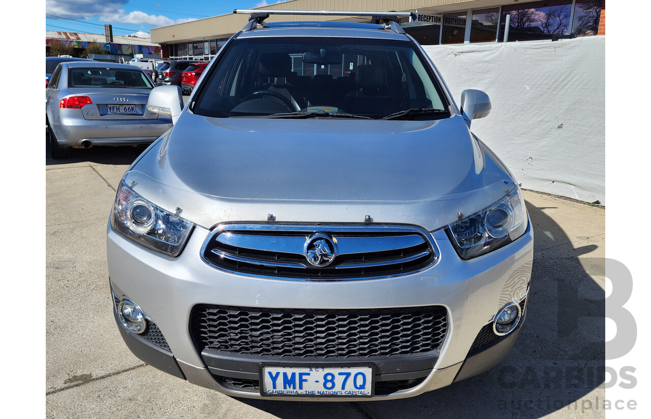 12/2011 Holden Captiva 7 LX (4x4) CG SERIES II 4d Wagon Silver 2.2L