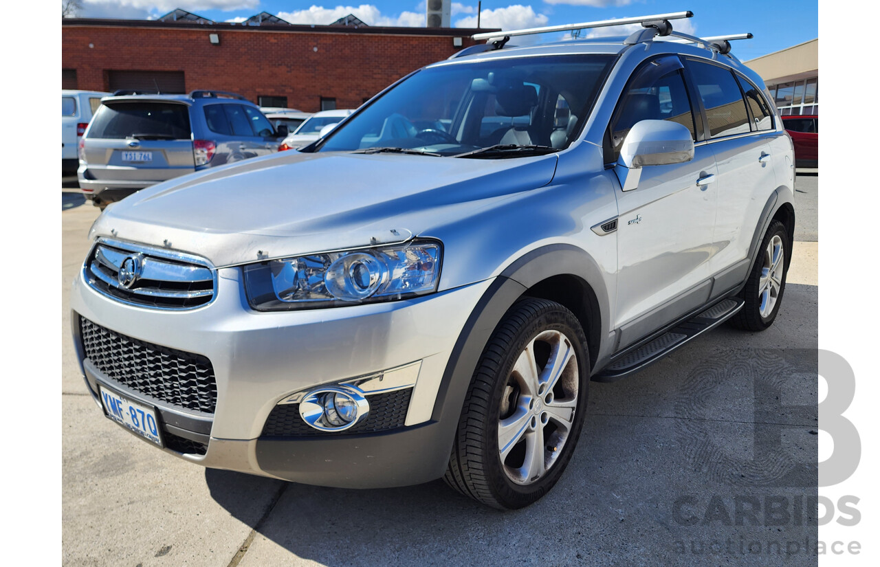 12/2011 Holden Captiva 7 LX (4x4) CG SERIES II 4d Wagon Silver 2.2L