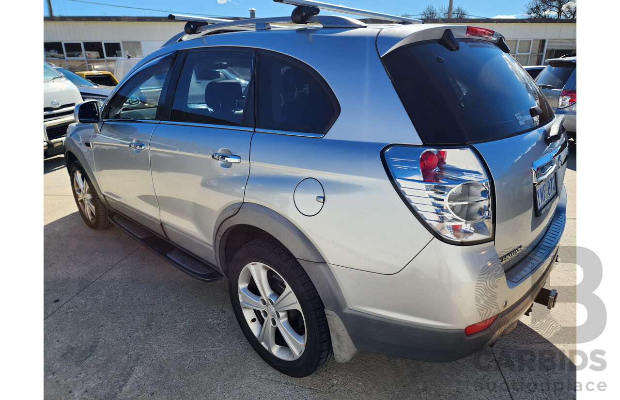 12/2011 Holden Captiva 7 LX (4x4) CG SERIES II 4d Wagon Silver 2.2L