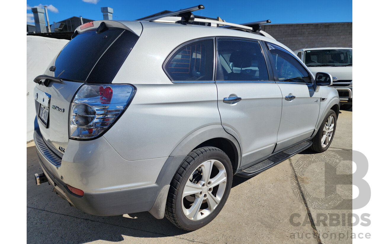 12/2011 Holden Captiva 7 LX (4x4) CG SERIES II 4d Wagon Silver 2.2L