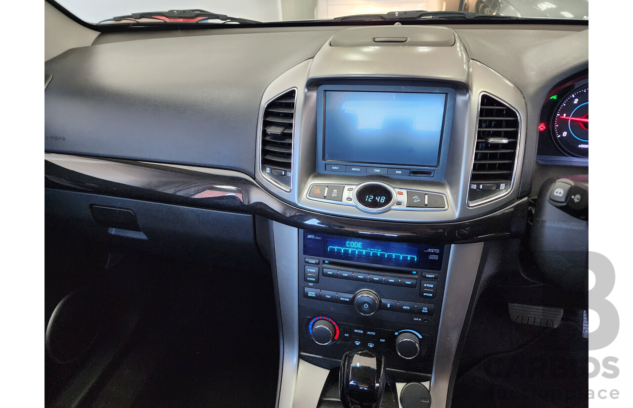 12/2011 Holden Captiva 7 LX (4x4) CG SERIES II 4d Wagon Silver 2.2L