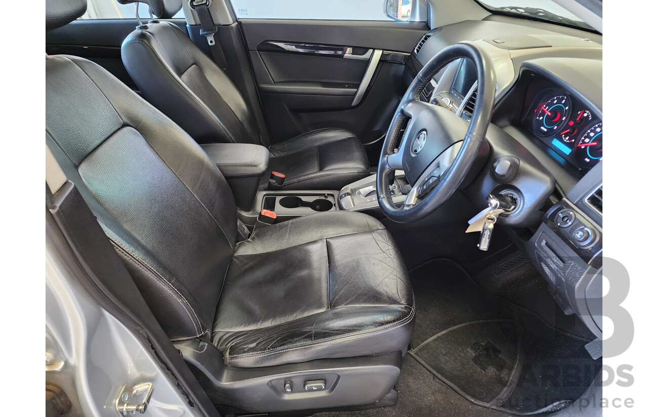 12/2011 Holden Captiva 7 LX (4x4) CG SERIES II 4d Wagon Silver 2.2L