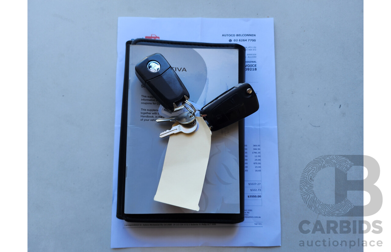 12/2011 Holden Captiva 7 LX (4x4) CG SERIES II 4d Wagon Silver 2.2L
