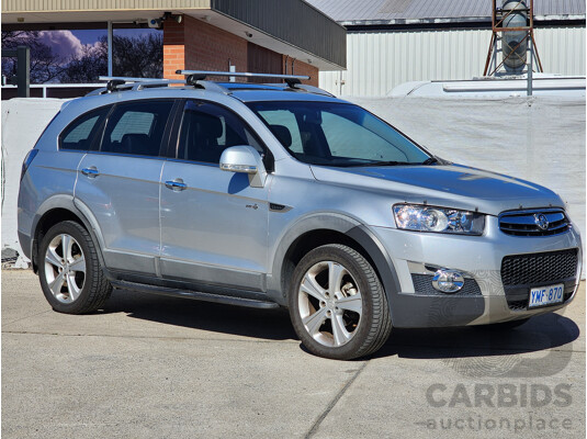 12/2011 Holden Captiva 7 LX (4x4) CG SERIES II 4d Wagon Silver 2.2L