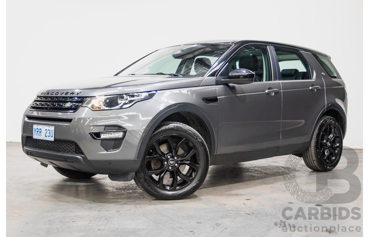08/2016 Land Rover Discovery Sport TD4 SE (AWD) LC MY16 4d Wagon Corris Grey Metallic Turbo Diesel 2.2L - 7 Seater