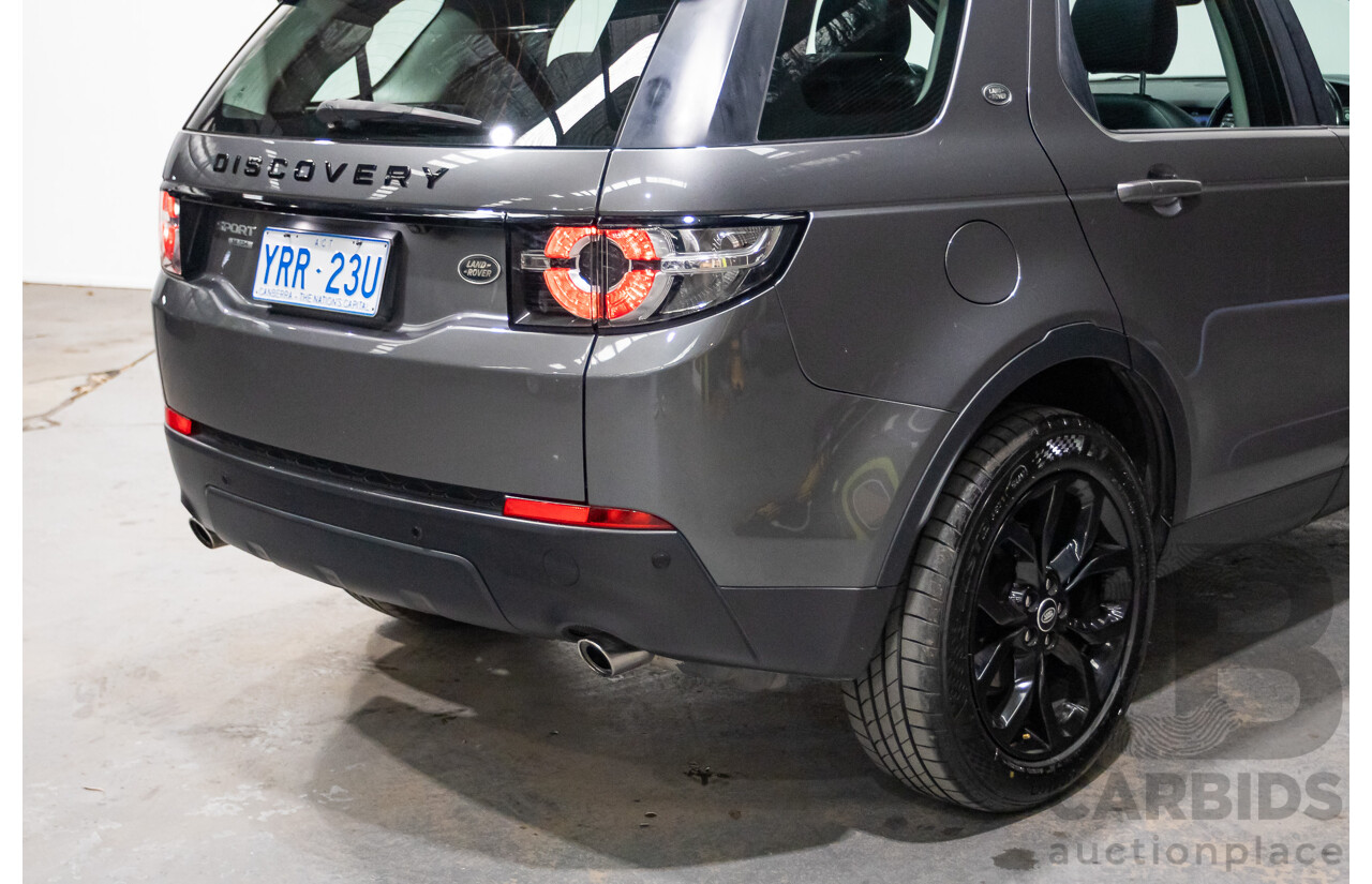 08/2016 Land Rover Discovery Sport TD4 SE (AWD) LC MY16 4d Wagon Corris Grey Metallic Turbo Diesel 2.2L - 7 Seater