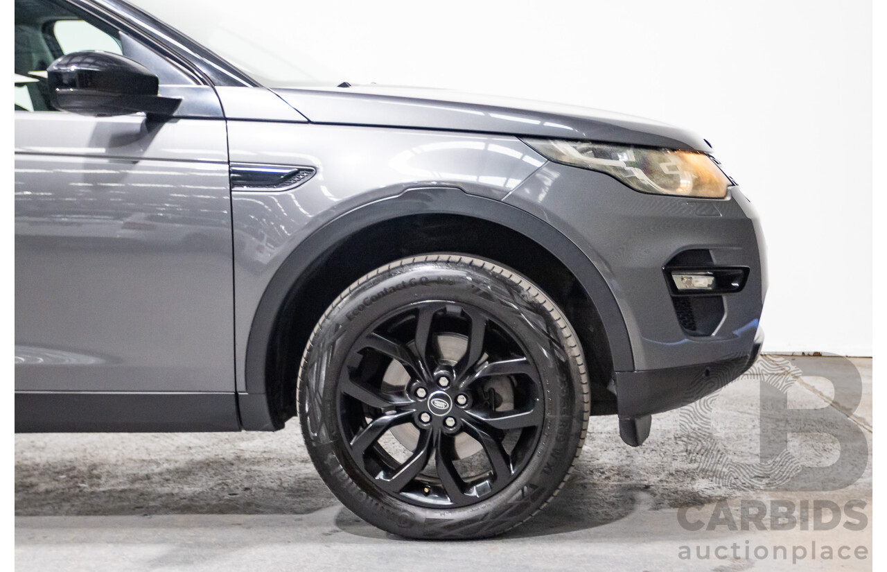 08/2016 Land Rover Discovery Sport TD4 SE (AWD) LC MY16 4d Wagon Corris Grey Metallic Turbo Diesel 2.2L - 7 Seater